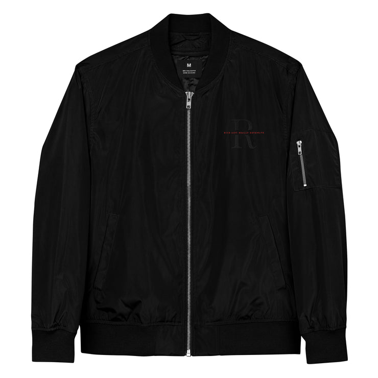 R.A.R.E Premium recycled bomber jacket