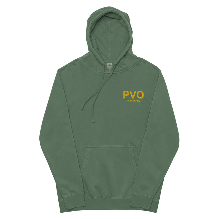 PVO Unisex pigment-dyed hoodie