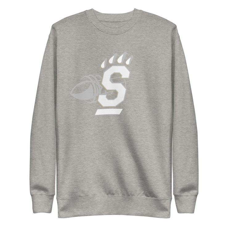 S Football Logo Unisex Premium Sweatshirt