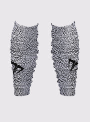 MG Elephant Print Bunch Leg Sleeves
