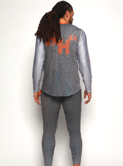 MG Custom Texture Gradient LS Crew Outfit