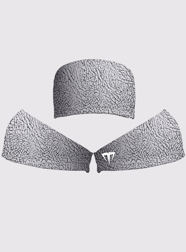 MG Custom Elephant Print Extended Headband