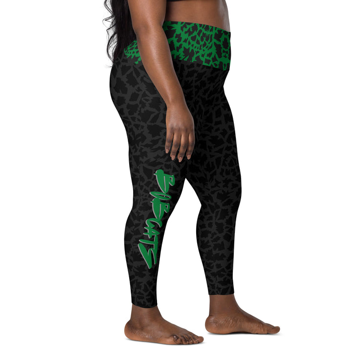 Bobcat Texture Leggings with pockets