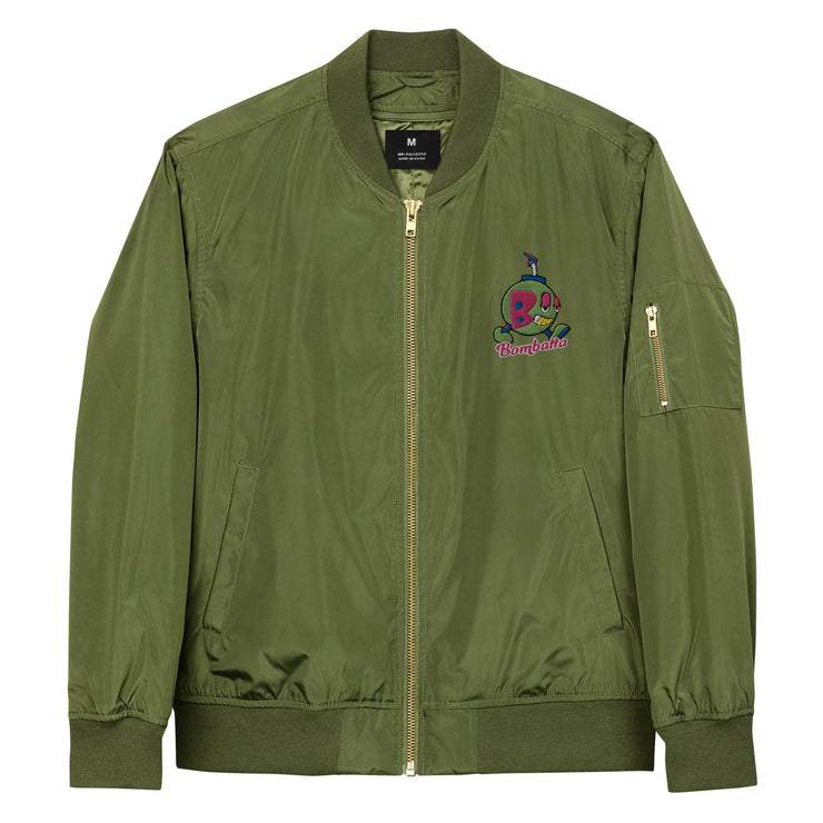 Jokes Up Premium recycled bomber jacket