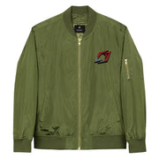 3D CJ7 Logo Premium recycled bomber jacket
