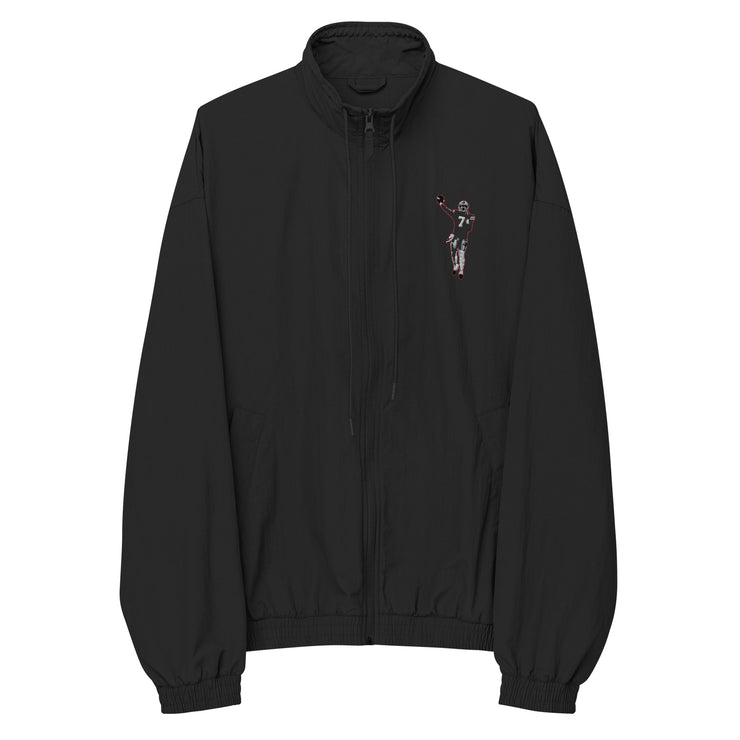 Silhouette Logo Recycled tracksuit jacket