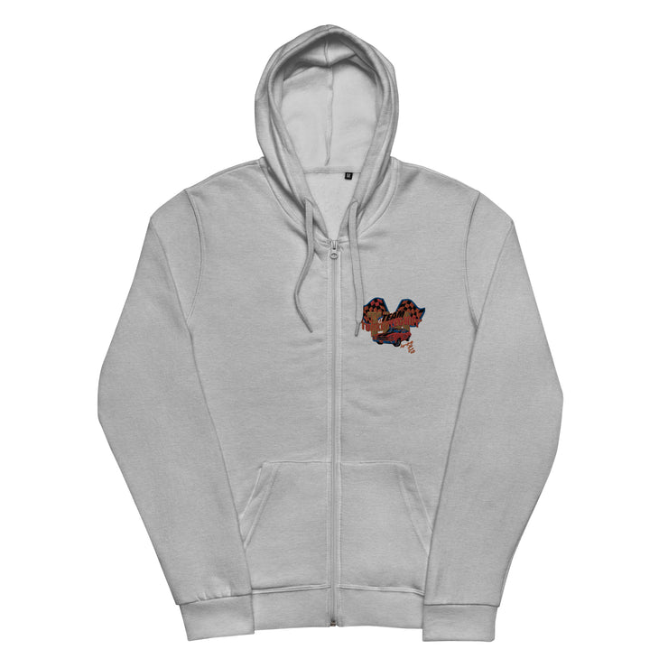 THL Unisex basic zip hoodie