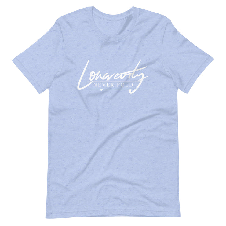 LG Cursive Unisex t-shirt