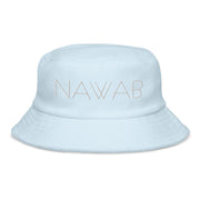 NAWAB Unstructured terry cloth bucket hat