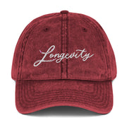 LG Cursive Vintage Cotton Twill Cap