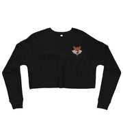 Fox Logo Crop Sweatshirt